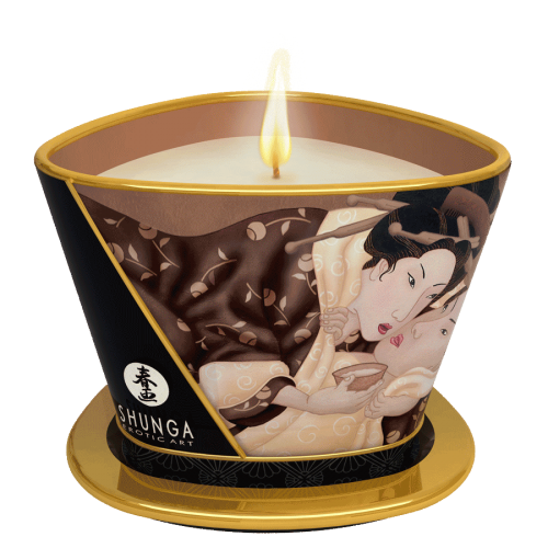 Массажная свеча Shunga Candle, 170 мл (Шоколад)
