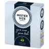 Презервативи Mister Size - pure feel - 49 (3 condoms), товщина 0,05 мм