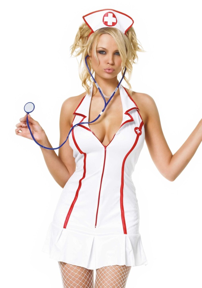 Костюм медсестри Leg Avenue Head Nurse XL