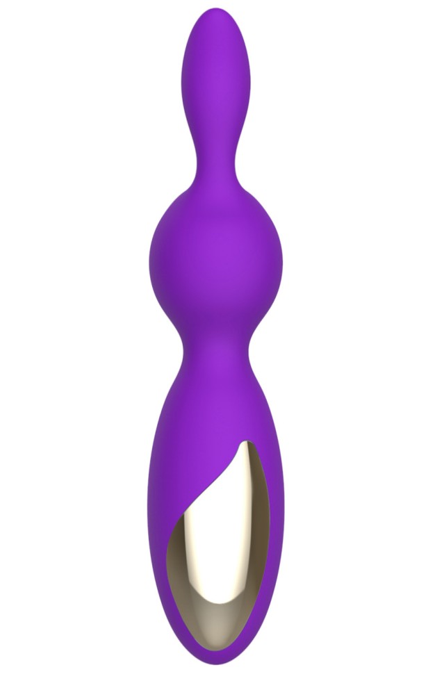 Вібратор Purple bunny 10 режимів вібрації колір фіолетовий