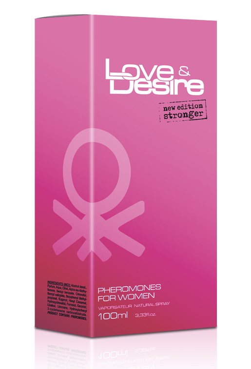 Туалетна вода з феромонами для жінок Love & Desire for Women, 100 ml