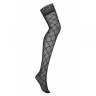 Чулки черные Obsessive S811 stockings S/M