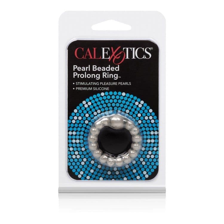 Кольцо на пенис Pearl Beaded Prolong Ring (серый)
