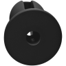 Doc Johnson Kink Lube Luge Premium Silicone Plug 6" - силиконовая анальная пробка, 14х5 см (черный)