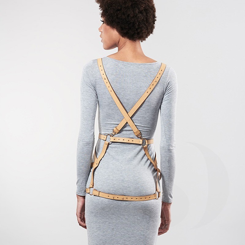 Портупея жіноча Arrow Dress Harness бежева, One Size