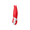 Satisfyer Vibes Power Flower - оригинальный вибромассажер, 19х4.6 см (красный)