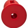 Doc Johnson Kink Lube Luge Premium Silicone Plug 6" - силиконовая анальная пробка, 14х5 см (красный)