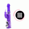 Вібратор із стимулятором клітора та функцією ротації BAILE - TRAVEL PARTNER Purple, BW-020236R