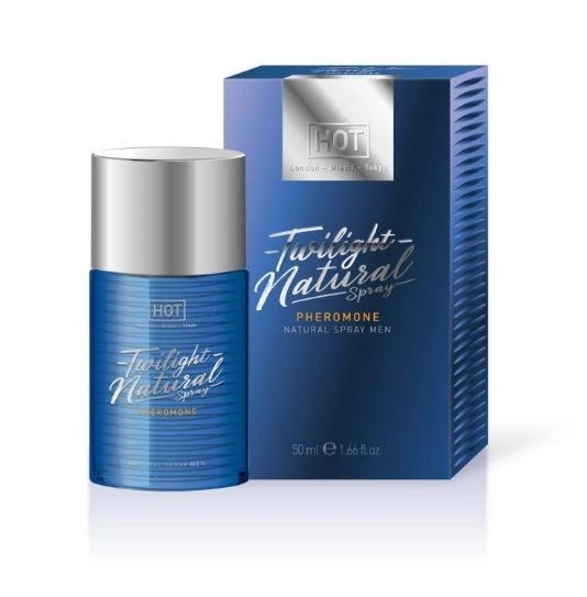 Спрей з феромонами чоловічий без запаху HOT Twilight Pheromone Natural Spray men 50 ml
