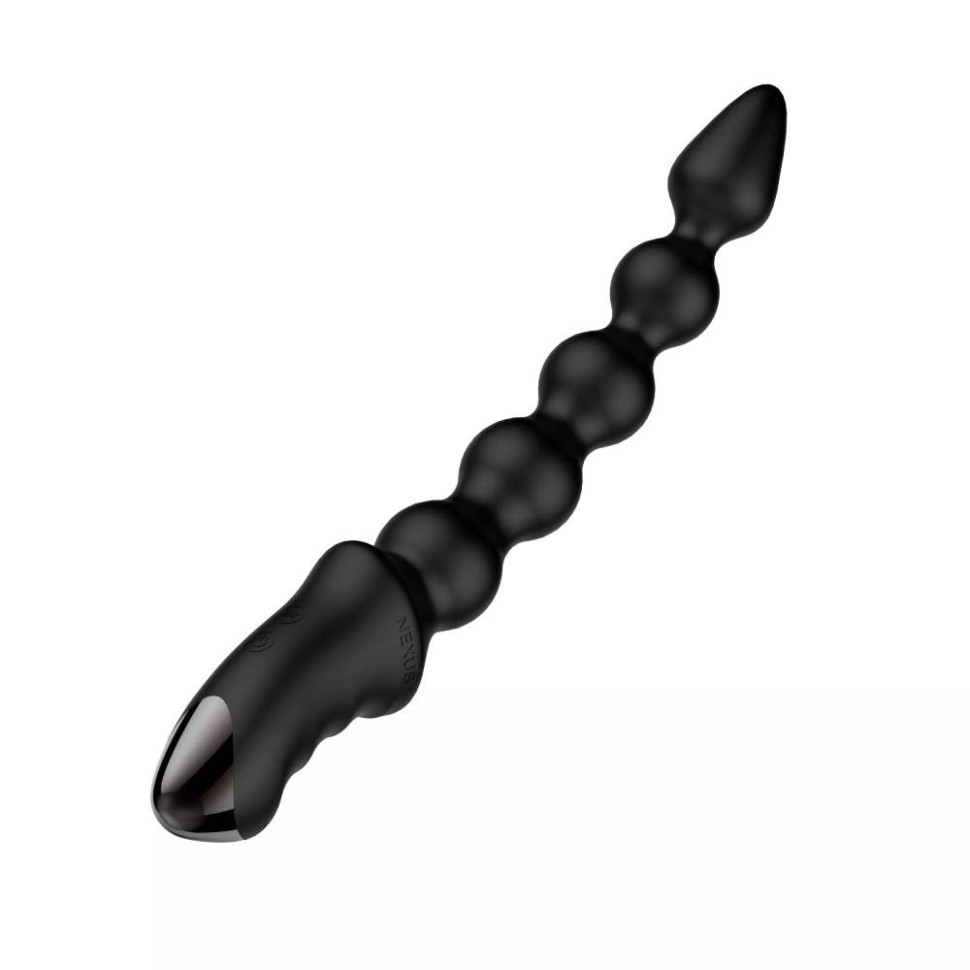 Анальна ялинка з вібрацією Nexus Bendz чорна, 29.2 х 3.6 см
