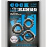 Набір із 3-х ерекційних кілець COCK THREE RINGS, BI-210263