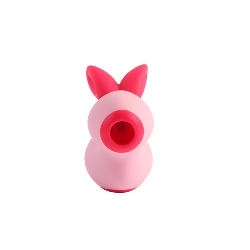 Вакуумний стимулятор клітора Chisa Joy Jumper Rabbit у вигляді кролика, рожевий