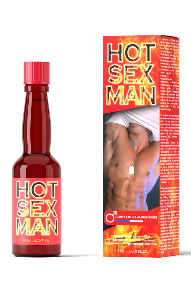 Збуджуючі краплі для чоловіків HOT SEX FOR MAN
