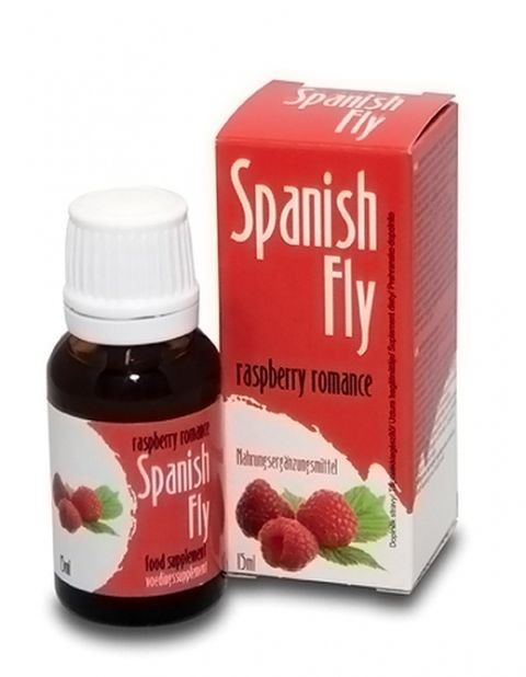 Возбуждающие капли "Spanish Fly", малина, 15 мл