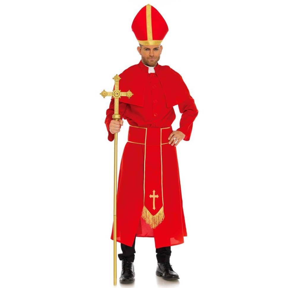 Костюм Кардинал чоловічий Leg Avenue Costume Cardinal Red XL