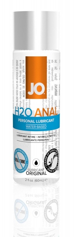 Анальна змазка System JO ANAL H2O — ORIGINAL (120 мл) на водній основі, рослинний гліцерин