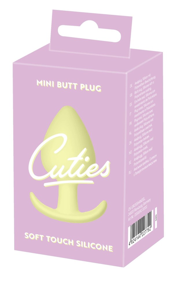 Шовковиста міні-пробка Mini Butt Plug