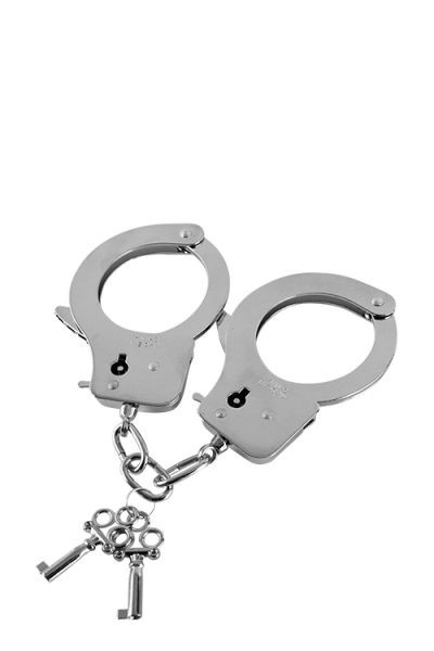 Металеві наручники GP METAL HANDCUFFS, Сріблястий, One Size
