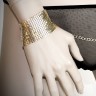  Браслети-наручники Bijoux Indiscrets золоті, OS