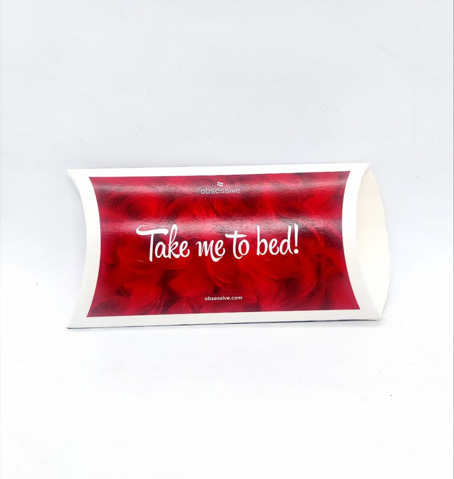 Декоративне пір'я Obsessive "Take me to bed!" bed feathers - Red