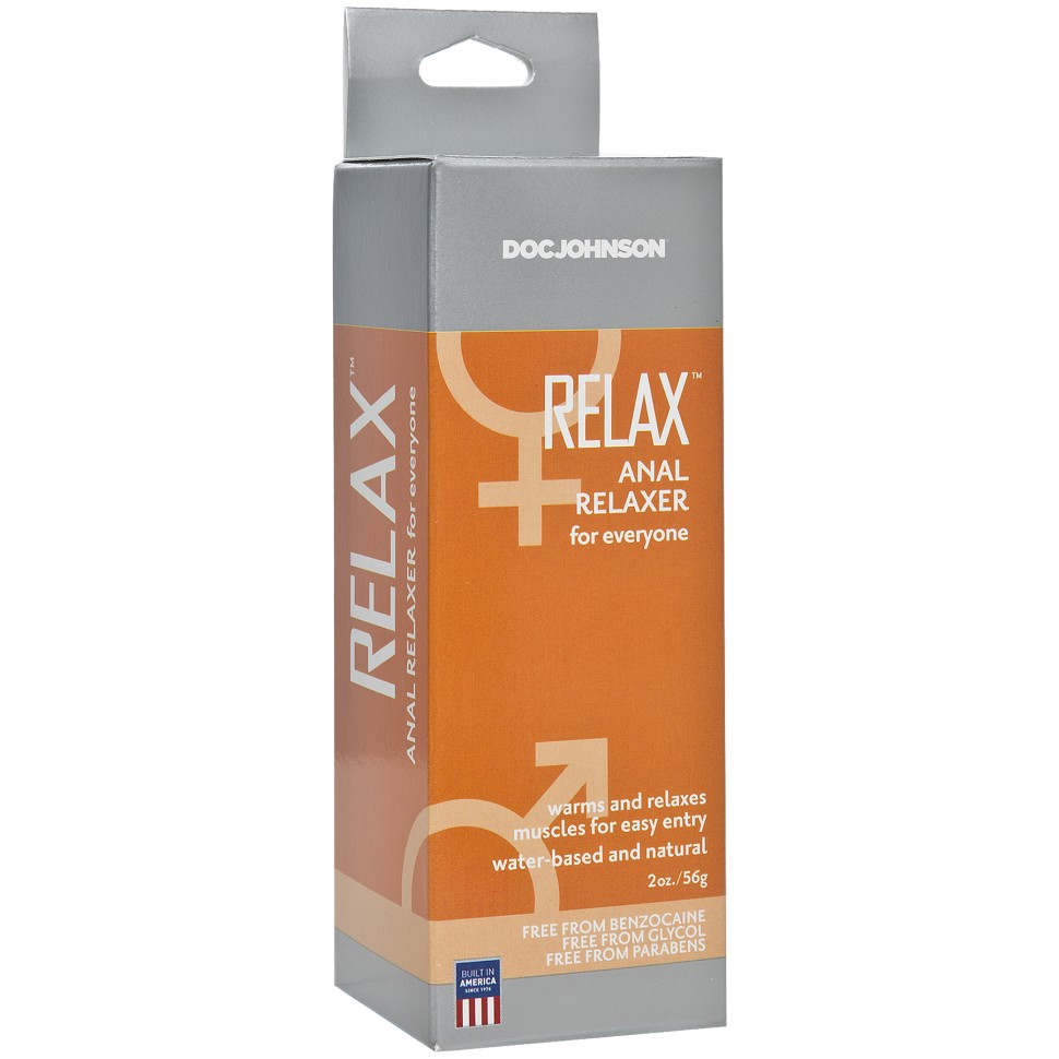 Розслаблювальний і розігрівальний гель для анального сексу Doc Johnson RELAX Anal Relaxer (56 г)