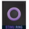 Эрекционное кольцо NEON STIMU RING, PURPLE 32MM