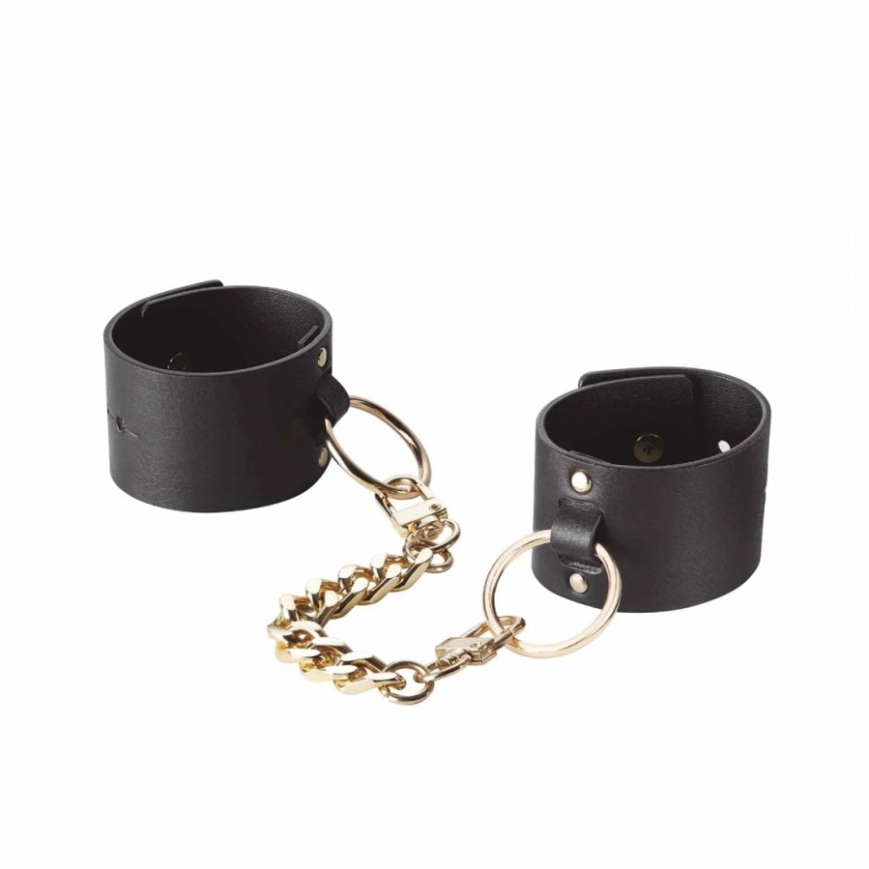 Наручники Bijoux Indiscrets MAZE - Wide Cuffs Black