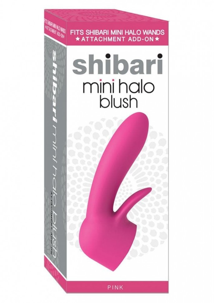 Насадка Blush для вибромассажера Shibari Mini Halo