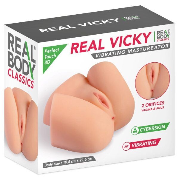 Мастурбатор Real Body  -  Real Vicky