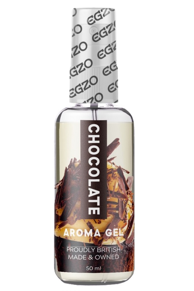 Оральний гель-лубрикант EGZO AROMA GEL - Chocolate, 50 мл