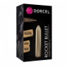 Перезаряжаемая вибропуля Dorcel Rocket Bullet Gold (мятая упаковка)