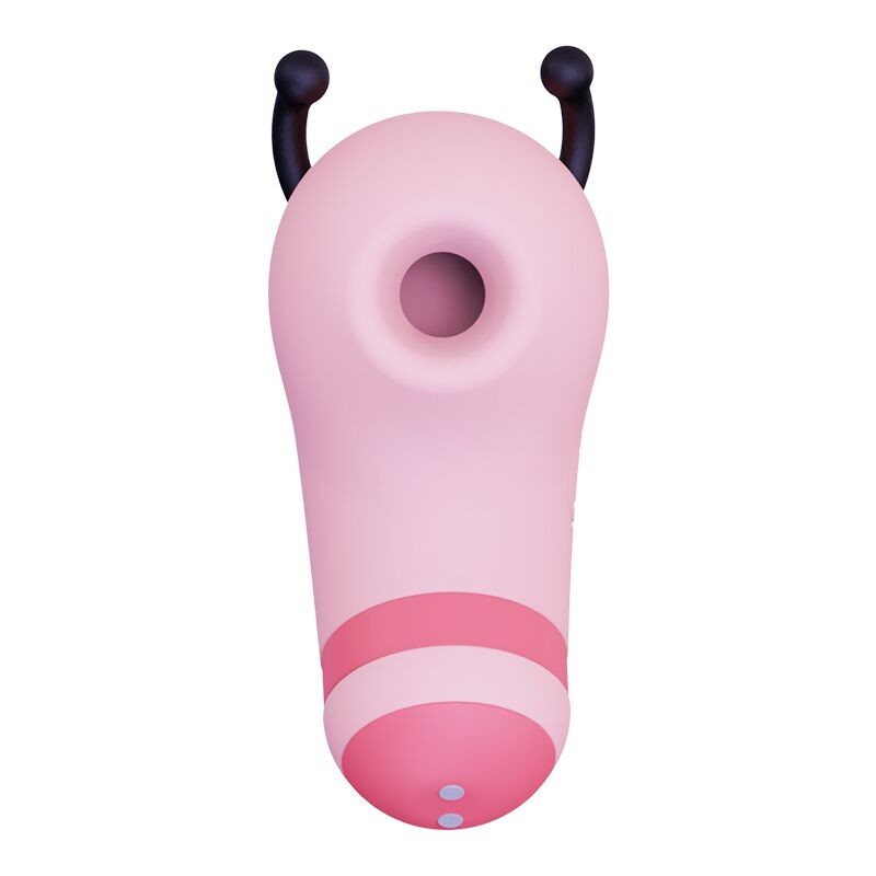 Вакуумний стимулятор із мікрострумами CuteVibe Beebe Pink, на палець