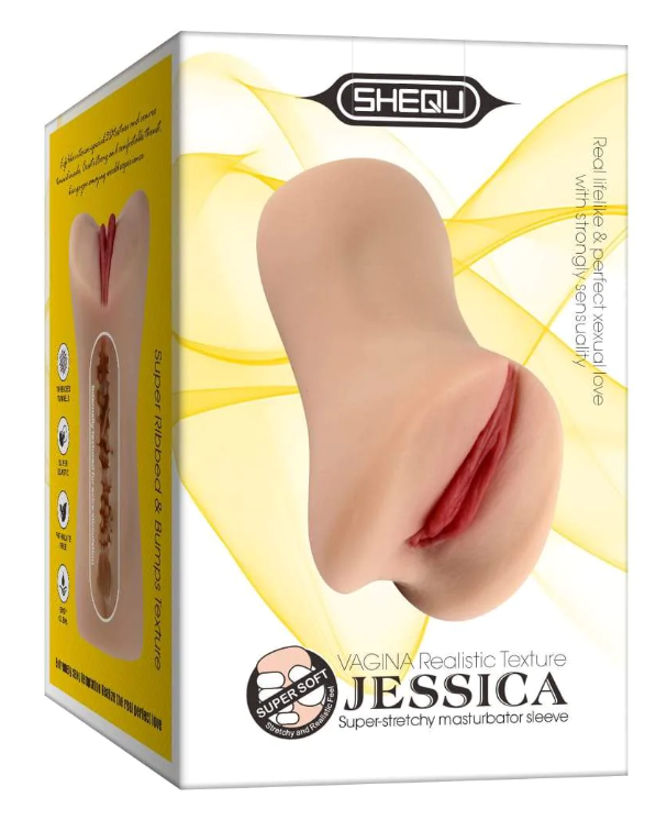 Мастурбатор у вигляді вагіни Jessica без вібрації