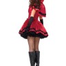 Костюм червоної шапочки Leg Avenue Gothic Red Riding Hood S