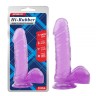 Фалоімітатор на присоску Chisa Hi-Rubber 7.7, Purple, Фіолетовий, Розмір упаковки ： 33 * 15,5 * 5 см