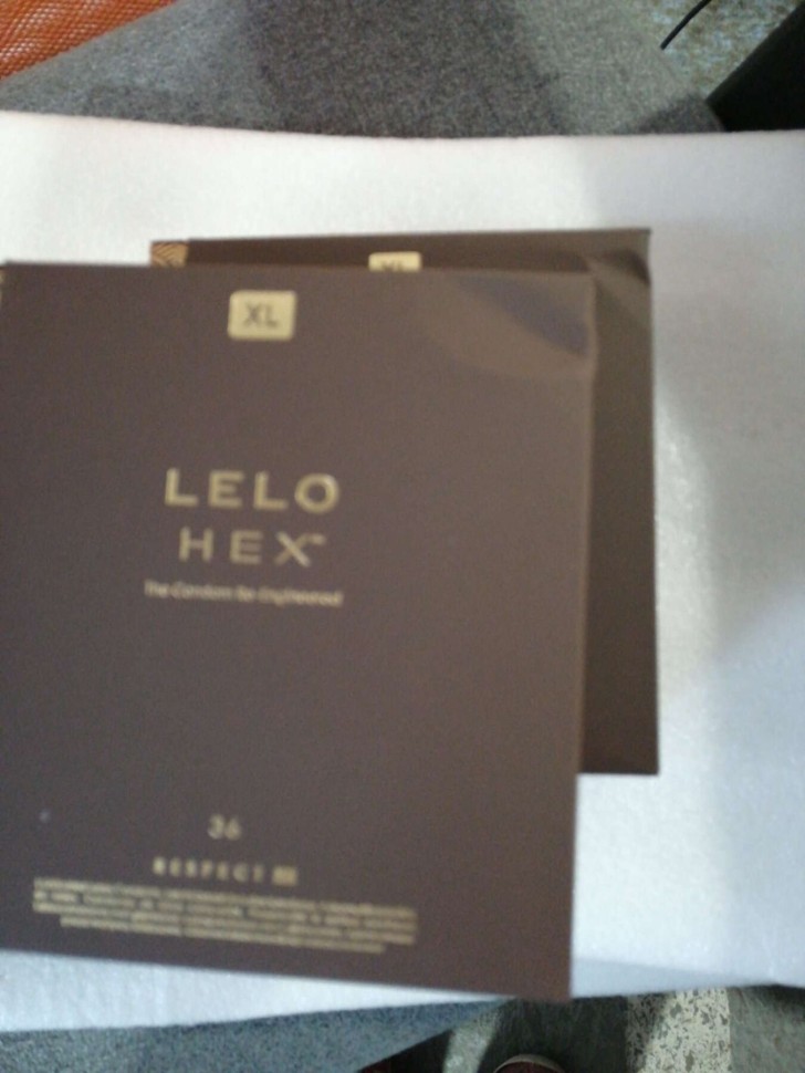 Презервативи LELO HEX Condoms Respect XL 36 Pack (м'ята упаковка!!!)