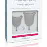 Jimmyjane Menstrual Cups - набор менструальных чаш, 14 мл и 21 мл (прозрачный)