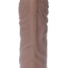 Насадка презерватив подовжує Boss Series - Perfect Sleeve Mulatto (extends 4 cm), BS6700097
