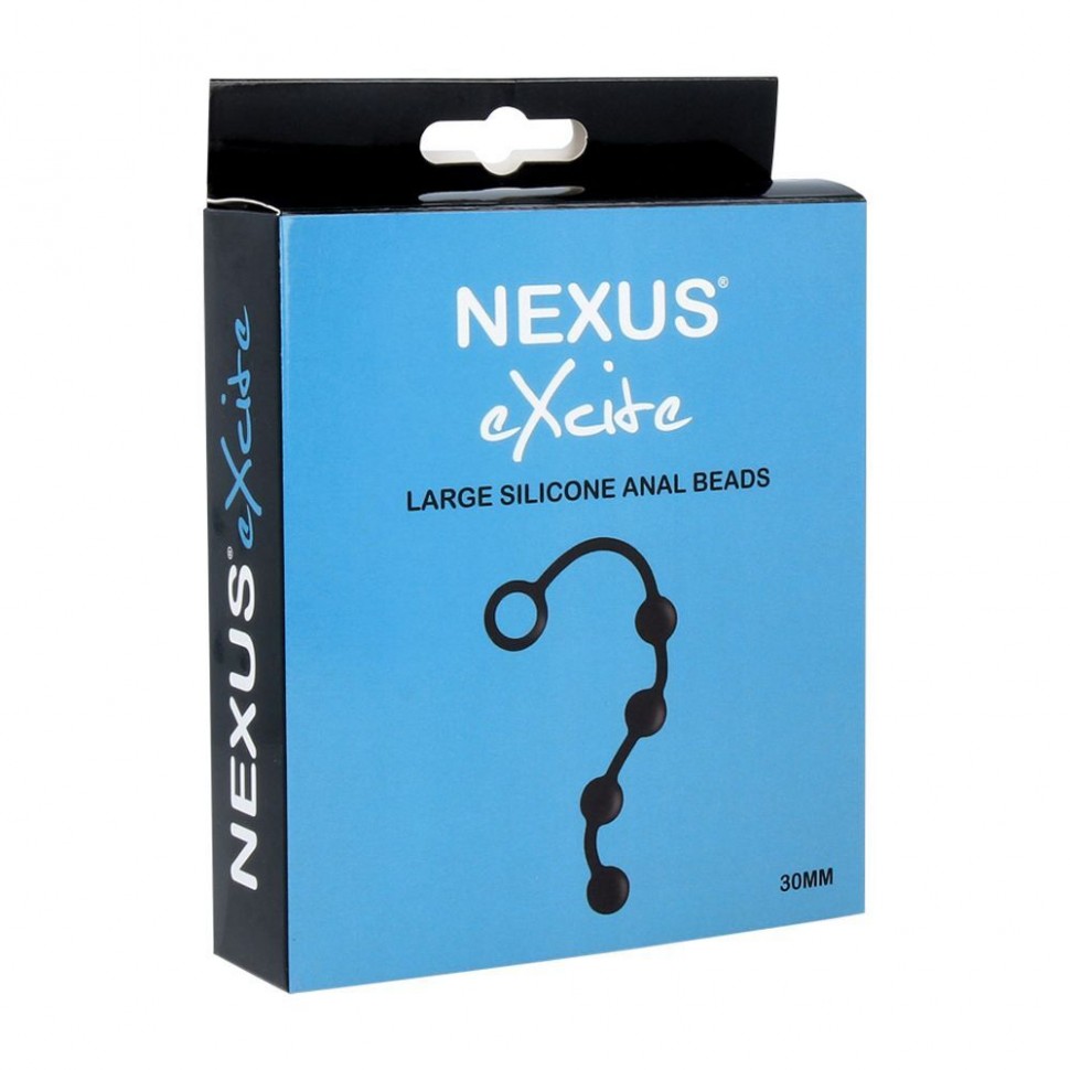 Анальні кульки Nexus Excite Large Anal Beads (м'ята упаковка)