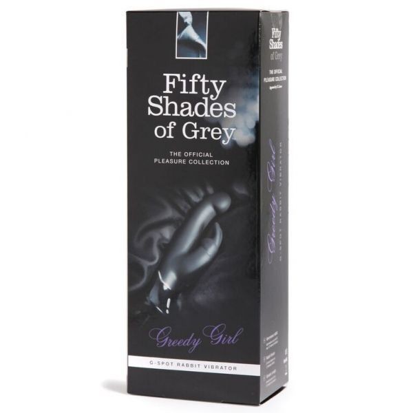 Вібратор подвійної дії для точки G Fifty Shades of Grey "Ненаситне дівчисько"