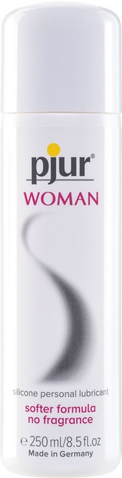 Смазка на силиконовой основе pjur Woman 250 мл, без ароматизаторов и консервантов специально для нее
