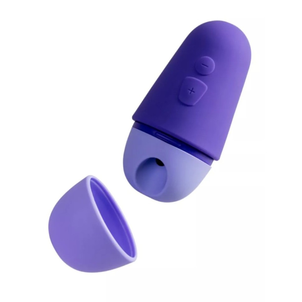 Вакуумний стимулятор для клітора ROMP Free X, силіконовий, фіолетовий