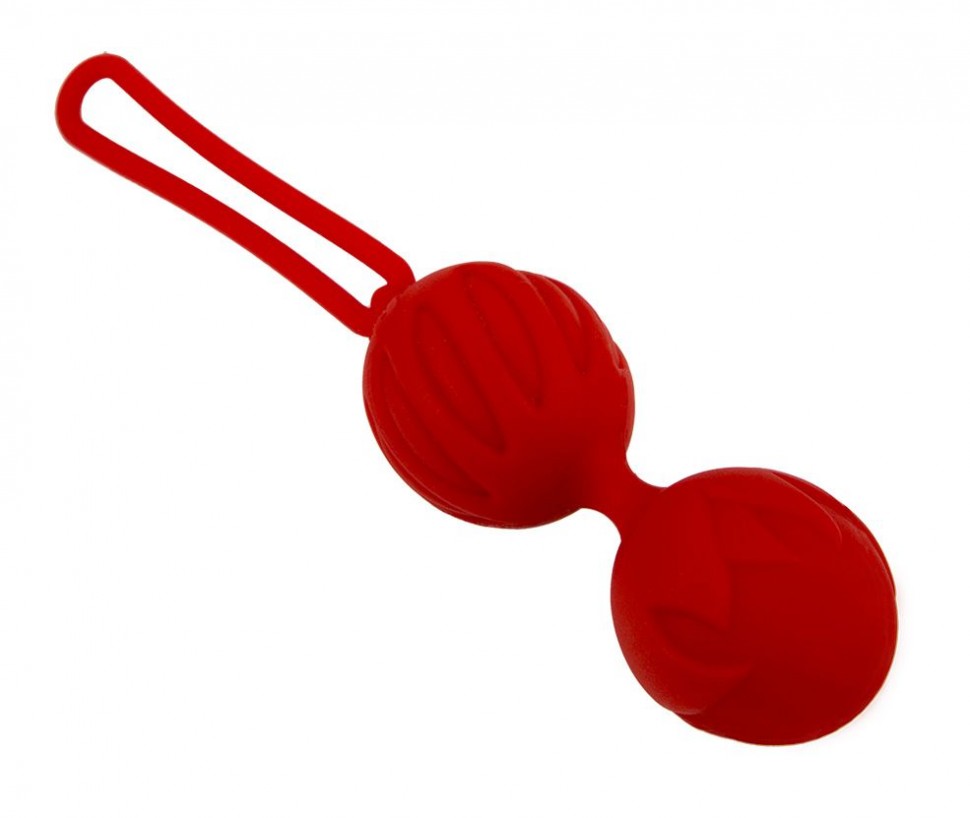 Вагинальные шарики Adrien Lastic Geisha Lastic Balls BIG Red (L) - 90 грамм