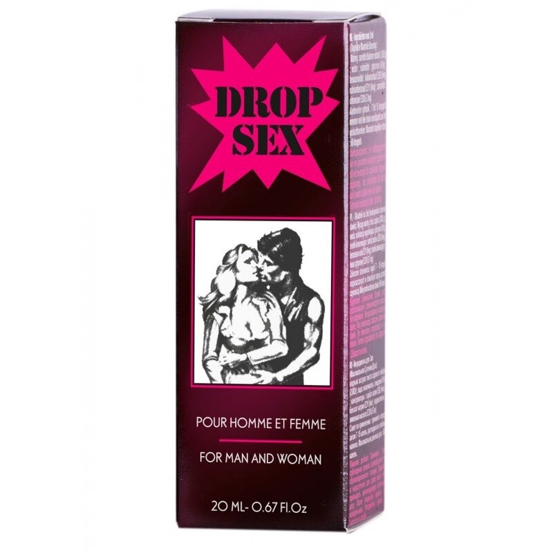 Збуджуючі краплі для двох Drop Sex, 20 ml