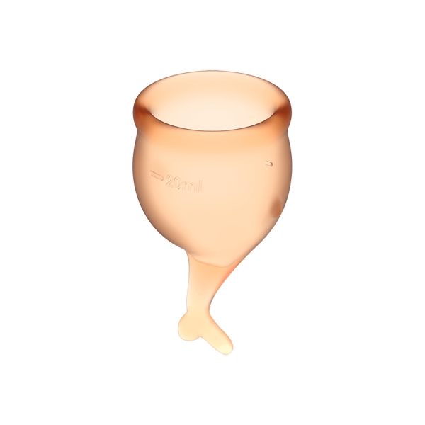 Менструальные чаши SATISFYER FEEL GOOD MENSTRUAL CUP ORANGE
