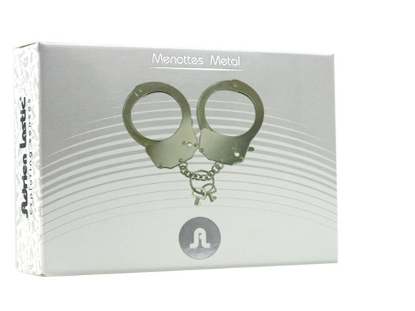 Наручники металеві Adrien Lastic Handcuffs