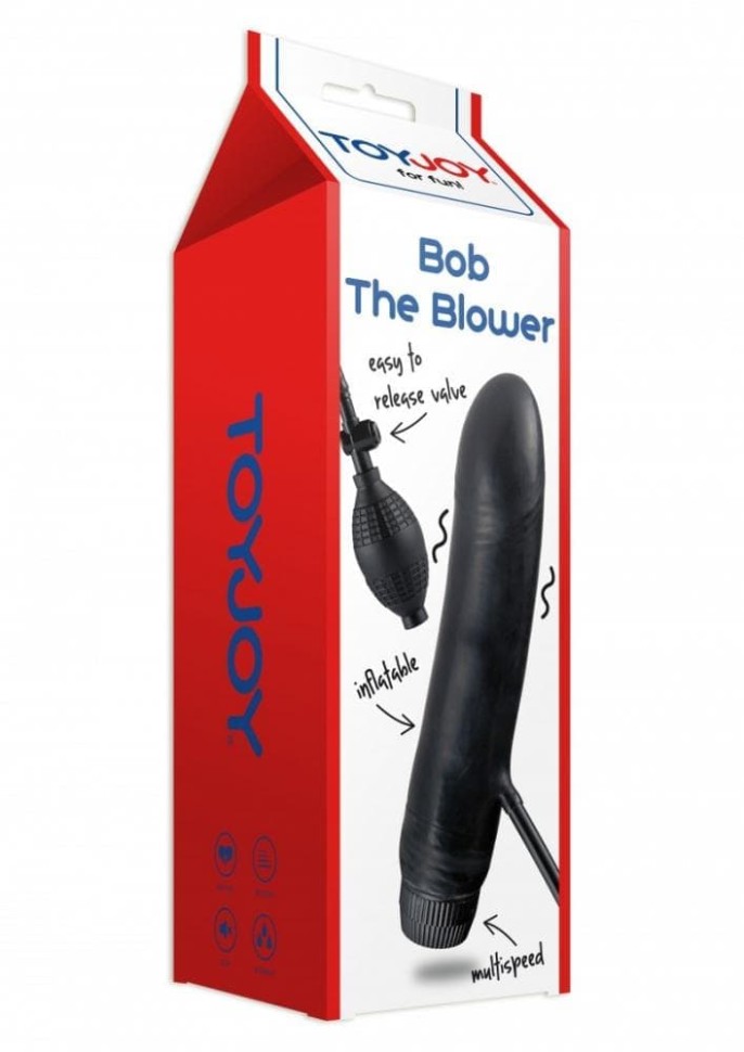 Toy Joy Bob The Blower надувной вибратор, 17,6х4,2 см