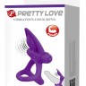 Ерекційне вібро кільце Pretty Love - Vibration Cock Ring, 10 vibration functions, BI-210306