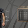 Футболка Noir Handmade H056 Men's T-shirt made of powerwetlook - L