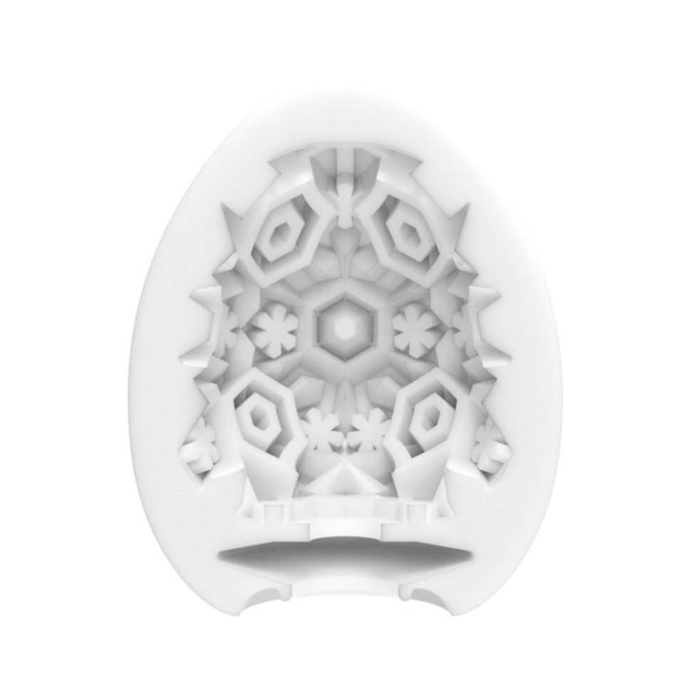 Мастурбатор-яйце з охолоджуючим ефектом Tenga Egg Snow Crystal